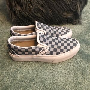 Vans Checkered Slip Ons (ULTRACUSH)